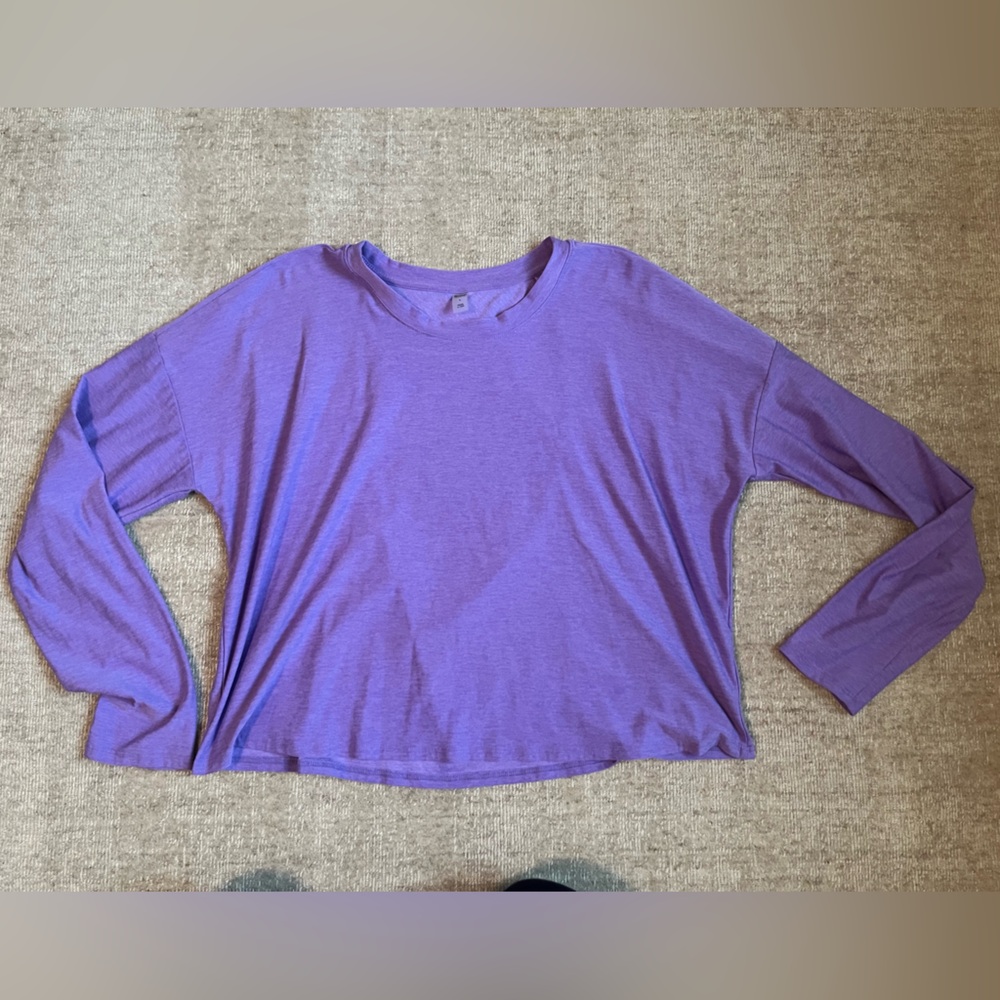 Beyond Yoga open back long sleeve top
